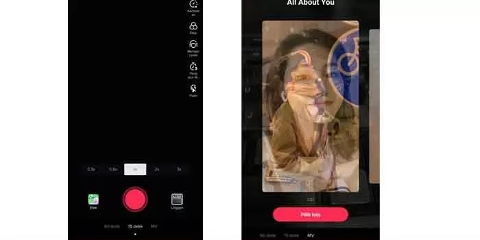 cara membuat video tiktok dengan foto