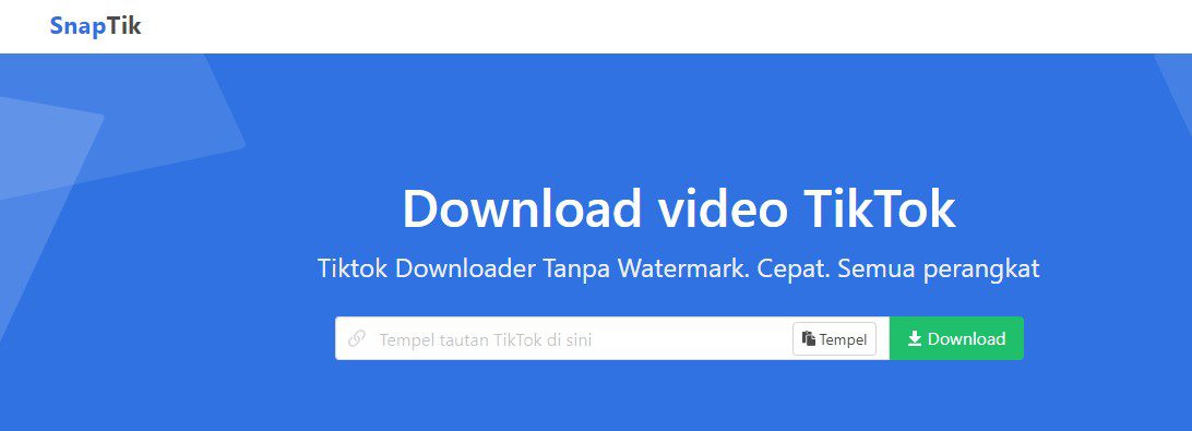 Download Video TikTok Tanpa Watermark Paling Mudah. Ikuti Tutorialnya!