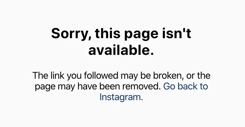 ciri-ciri instagram diblokir