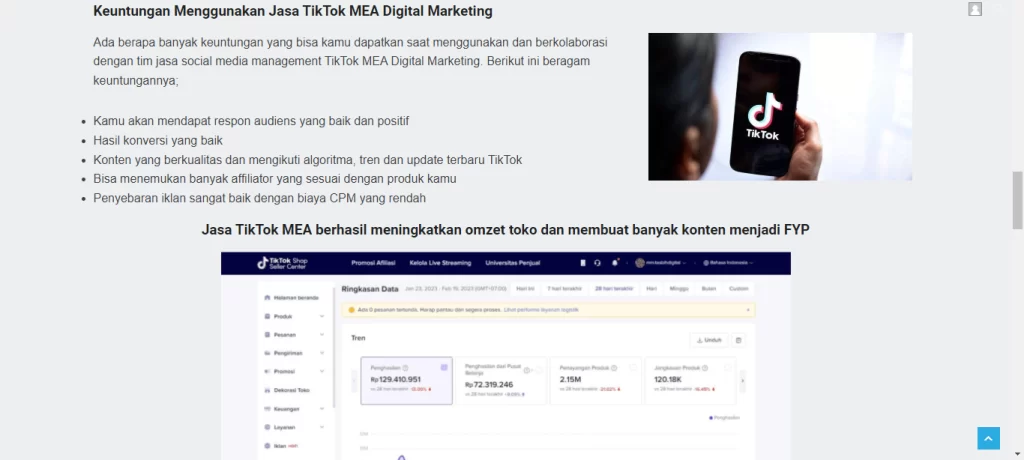 landing page untuk produk digital